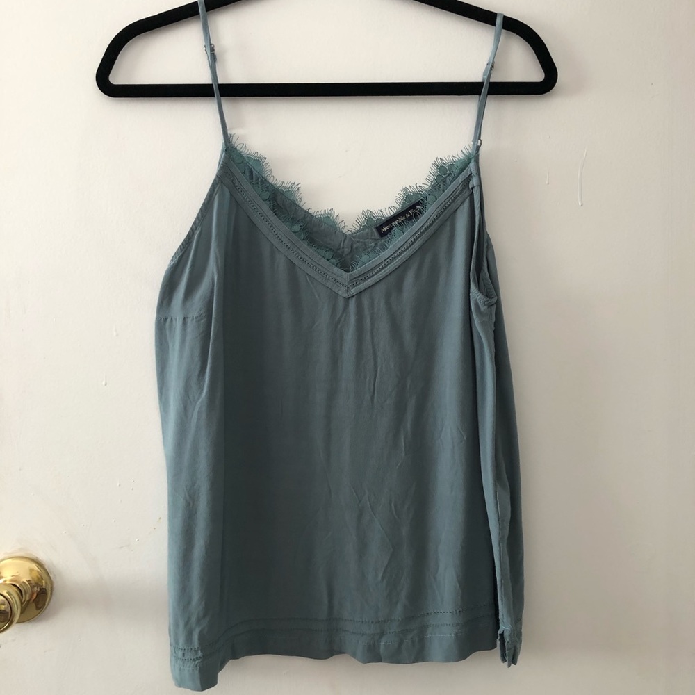 Teal cami
